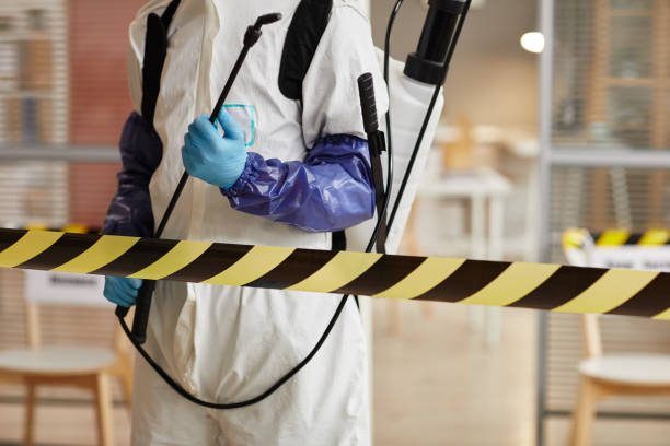 Professional Infectious Disease Decontamination technician working in Fairless Hills, PA